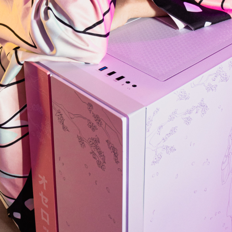 gabinete anime color rosa