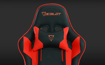 silla gamer roja