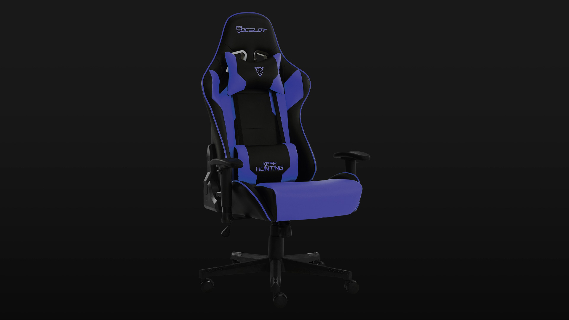 sillas gamer azules