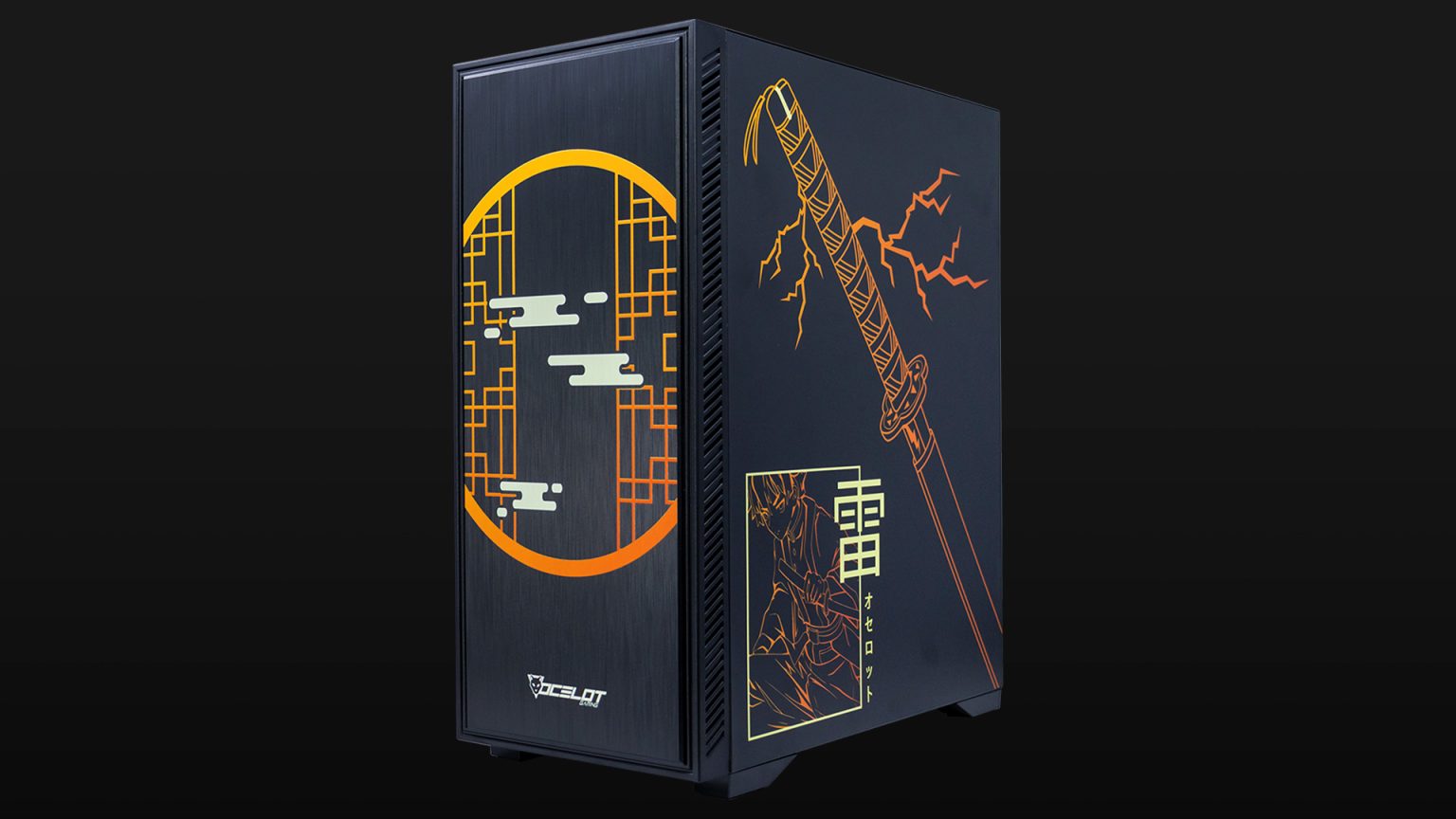 Gabinete Anime para PC Gamer Yellow Thunder - Ocelot Gaming México