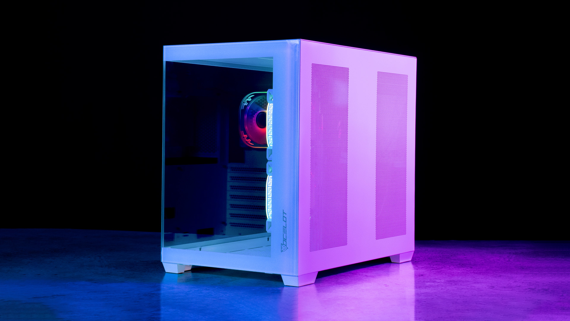 gabinete gamer blanco