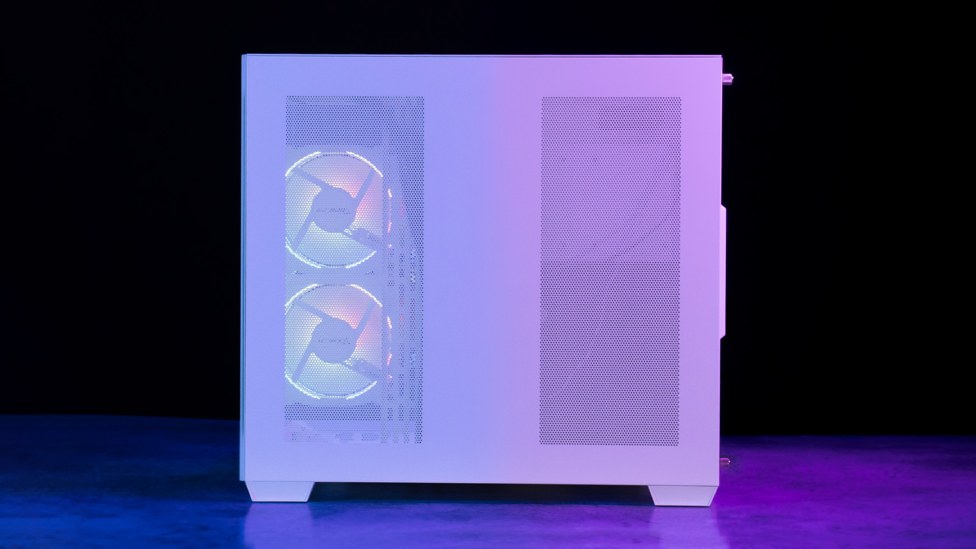 gabinete blanco rgb