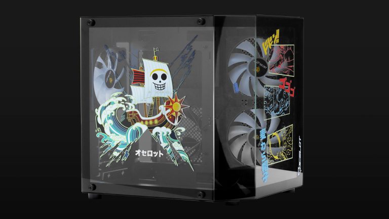 Gabinete gamer edición anime inspirado en One Piece